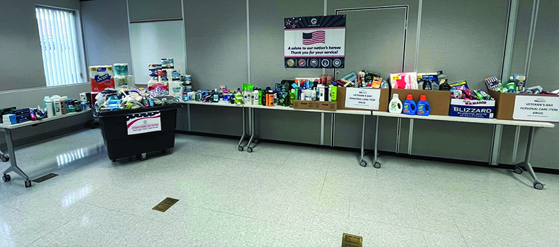 Thru the Lens: Griffin Electric donates items to Project New Hope for veterans and families